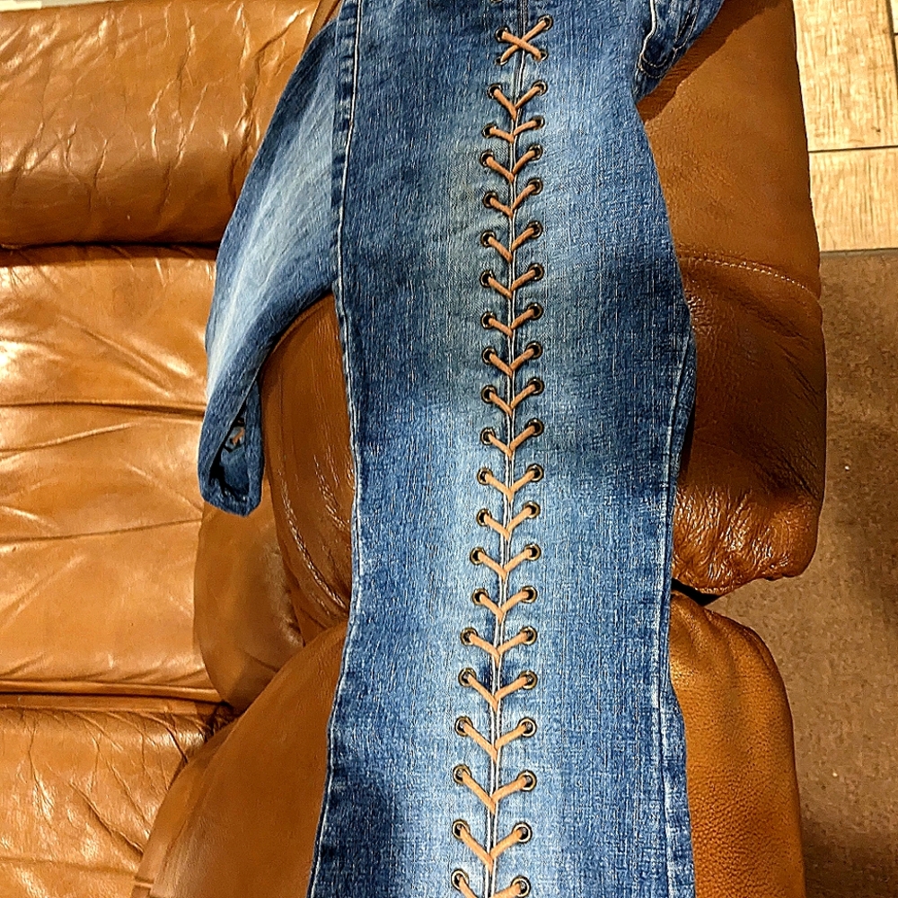 Vintage mud jeans from the '80s